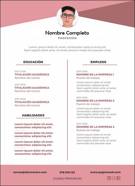 plantilla currículum geofísico